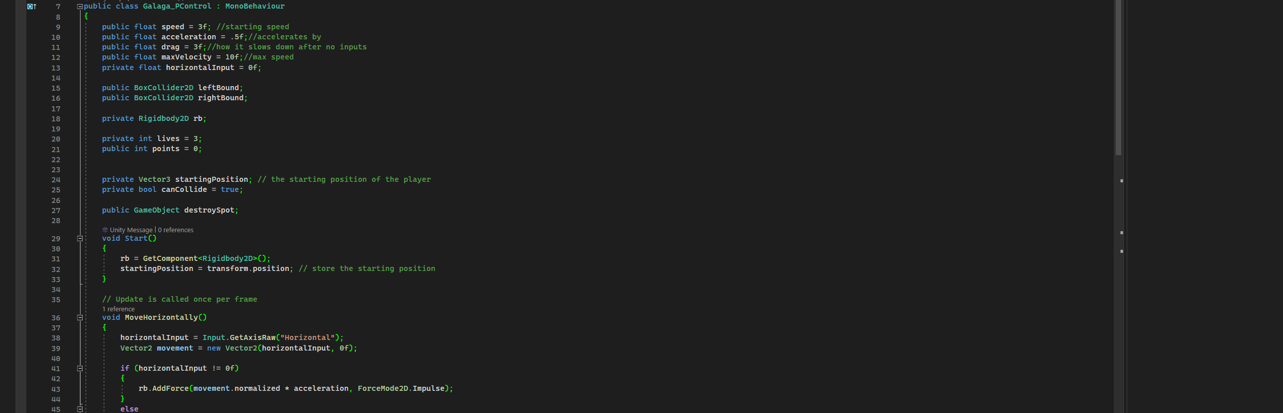 player code
